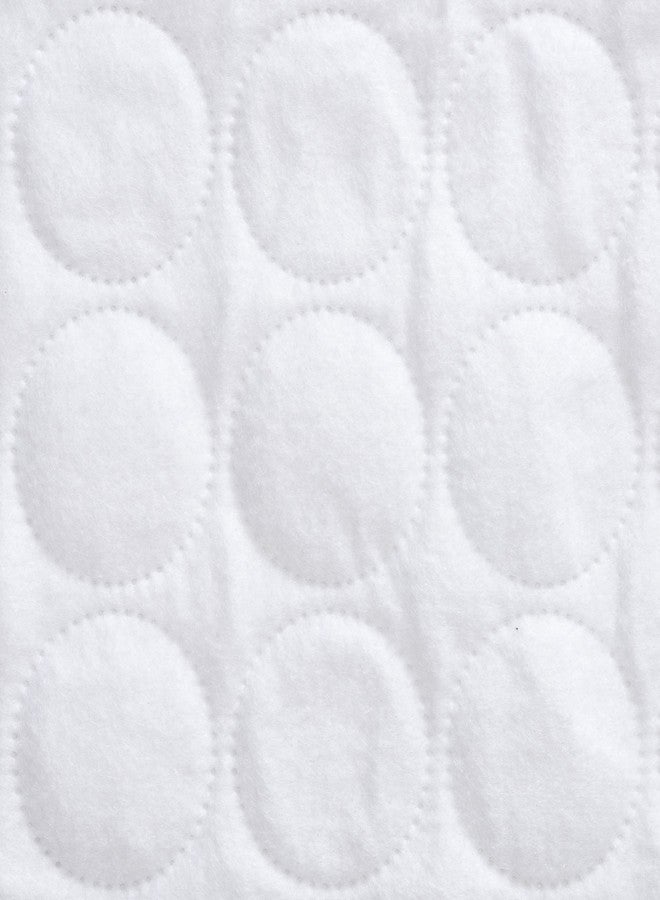 HALO BassiNest Protective Waterproof Cover for Bassinet Pad, White - Image 3